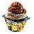 Porta Cupcake Minions - 8 unidades - Imagem 1