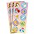 Adesivo Redondo Princesas Disney - 3 Cartelas Com 10 Adesivos Cada (30 Unidades) - Imagem 1
