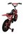 Bicicleta Aro 14 Infantil Bike Cross Vermelha Unitoys - Imagem 11