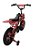 Bicicleta Aro 14 Infantil Bike Cross Vermelha Unitoys - Imagem 14