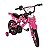 Bike Moto Cross Rosa Bicicleta Infantil Aro 16 4 A 8 Anos - Imagem 1