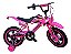 Bike Moto Cross Rosa Bicicleta Infantil Aro 16 4 A 8 Anos - Imagem 12