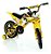 Bicicleta Infantil Aro 14 Moto Bike C/ Rodinha Menino - Imagem 6
