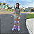 Patins Glumi 4 rodas Inline Triline Tamanho Ajustável com Kit de Proteção - Imagem 16