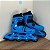Patins 4 Rodas Inline Infantil Azul - Imagem 9