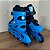Patins 4 Rodas Inline Infantil Azul - Imagem 2
