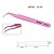 Pinça Vetus Curva - CS-15 - Rosa - Imagem 1
