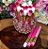 Pincel Higienizar Pink - cerdas Flor - Imagem 1