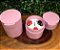 Porta cola - pote rosa - Imagem 1