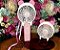 Ventilador Dobrável Urso Rosa/Azul Portátil - Imagem 1