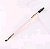 Pincel Chanfrado Rosa para Sobrancelhas - ponta dupla - Imagem 2