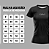 Camisa BabyLook Algodão DAVI - Di Lima (Preto) - Imagem 3