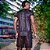 KIT SHORT + TSHIRT PERFORMANCE BLACK-DVB - Imagem 2