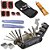 Kit Ferramenta Reparo Remendo Bicicleta Com Bolsa CL-8010 - Imagem 1