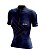 Camisa Ciclismo Feminina Macan Refactor Azul GG - Imagem 1