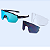 Óculos Esportivo Bike Corrida Beach Tennis 3 Lentes Atrio Original - Imagem 4