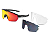 Óculos Esportivo Bike Corrida Beach Tennis 3 Lentes Atrio Original - Imagem 8