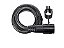 Cadeado Aço Bike Moto Com Chave Anti Furto 100cm x 12mm - Imagem 3