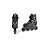 Patins Inline Regulável Tamanho G 37-40 até 80kg Original - Imagem 2