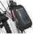 Bolsa Para Quadro De Bicicleta Com Porta Celular Cor Preto Atrio - Imagem 1