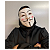Máscara V De Vingança - Anonymous Vendetta Guy Fawkes Hacker - Imagem 5