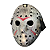 Máscara Jason Sexta Feira 13 Luxo Cor Metalizada Halloween - Imagem 2