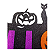 Decoração Frase Halloween 55cmx25cm Eva Glitter Festas - Imagem 3