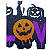 Decoração Frase Halloween 55cmx25cm Eva Glitter Festas - Imagem 5
