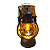 Lanterna Mini  Lampião de Led de Abóbora Decoração Halloween - Imagem 8