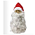 Kit Gorro Barba Com Bigode De Papai Noel Natal Festas 100g - Imagem 1