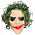 Máscara Palhaço Coringa Látex Fantasia Luxo Joker Batman - Imagem 1