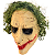 Máscara Palhaço Coringa Látex Fantasia Luxo Joker Batman - Imagem 6