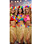 Saia Havaiana Cor Palha Baile Havai Lual Festa Carnaval 80cm - Imagem 3