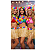 Saia Havaiana Cor Palha Baile Havai Lual Festa Carnaval 40cm - Imagem 5