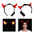 Tiara Arco Diabinha Capetinha Led Chifre Halloween Carnaval - Imagem 6