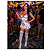 Meia Fina 5/8 Médica Doutora Enfermeira Fantasia Festas - Imagem 1