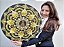 Mandala Nossa Senhora de Aparecida dourada - Imagem 5