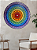 Mandala Arco-íris 70cm - Imagem 4
