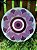Mandala Olho Grego Bordô 40 cm - Imagem 4
