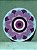 Mandala Olho Grego Bordô 40 cm - Imagem 1