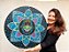 Mandala Mão de Fátima /hamsá 60cm - Imagem 3