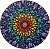 Mandala dos Chakras 20cm - Imagem 1