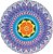 Mandala do Equilíbrio e Espiritualidade "60 cm - Imagem 1