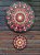 Dupla de Mandalas da Energia e Sabedoria 40cm, 20cm - Imagem 1