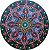 Mandala Boas Energias Vermelha 30cm - Imagem 1