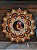 Mandala Cristo "60 cm pintada a mão - Imagem 5