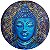 Quadro Mandala Buda 60cm Peça Única Exclusiva - Imagem 1