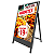 Totem Cavalete de LED P3.0 Outdoor - 640mm x 960mm - Imagem 1