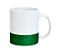 Caneca Faixa de Glitter Verde 325ml - Imagem 2