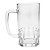 Caneca Importada de Vidro 550ml C/ Detalhe na Base - Imagem 1
